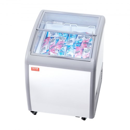 

VEVOR 154L kommerzielle Eisvitrine Gelato-Tauch-Gefrierschrank Eiscreme-Vitrine