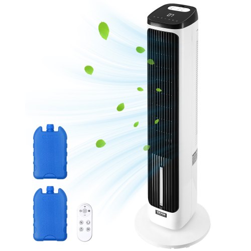 

VEVOR Turmventilator, 7,1 m/s Geschwindigkeit, leiser Standventilator, 70° oszillierende Ventilatoren mit 9 Gang, 4 Modi, 24-Stunden-Timer, Fernbedienung, für Schlafzimmer, Büro, Zuhause