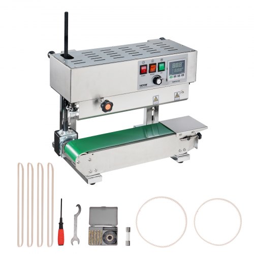 

VEVOR 600W Kontinuierliche Versiegelungsmaschine Siegelmaschine Sealer Vertikal