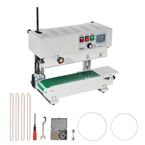 

VEVOR 600W Kontinuierliche Versiegelungsmaschine Siegelmaschine Sealer 6–12mm