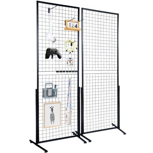 VEVOR 2 x 5,6 Gitterwandpaneele Tower 2 Packungen Drahtgitterwand-Präsentationsständer