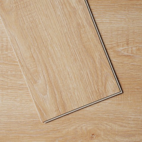 

VEVOR Bodenbelag, Vinyl-Bodenfliesen 1220 x 185 mm, 10 Stk., 5,5 mm dick zum Zusammenstecken, natürliche Holz-Farbe, DIY-Bodenbelag für Küche, Esszimmer, Schlafzimmer und Badezimmer