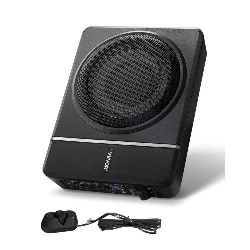 

VEVOR Untersitz-Auto-Subwoofer 240W Schlankes Aktives Subwoofer-System 203mm