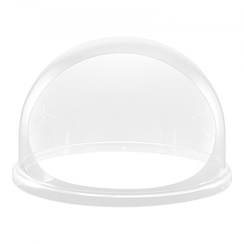 VEVOR Abdeckung für Zuckerwattemaschinen, Transparente Acrylkuppel-Schutzabdeckung, Kompatibel mit 52-cm-Zuckerwattemaschinenbehälter für Partys und Geschäfte, mit Bodenrille