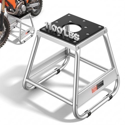 VEVOR Dirtbike Ständer Boxenständer, universeller rutschfester Offroad-Wartungslift, Motorrad Ständer für die Wartung von Motorrädern und Powersports 498 kg belastbare Ständerlift Hebeständer