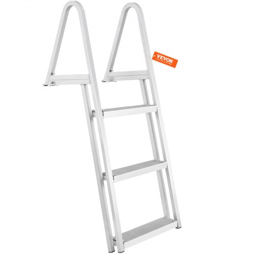 

VEVOR Anlegeleiter 3 Stufen 159​​kg Bootsanlegeleiter abnehmbar 610x455x1225mm