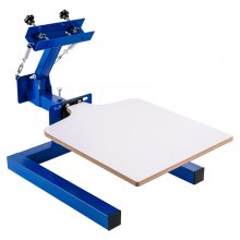 VEVOR Siebdruckmaschine NS101-M Silk Screen Printing Machine 1 Farbe 1 Station Siebdruckmaschine DIY Siebdruckmaschine 45 x 55 cm Siebdruck Set für flache Drucksubstrate wie Kleidung