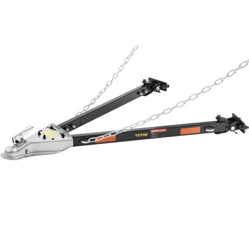 VEVOR Anhängerkupplung, 2495 kg pulverbeschichtete, Universal-Anhängerkupplung aus legiertem Stahl, Kupplung passend für 2-Zoll-Kugelkupplung, 39,4-Zoll-Öffnungsbreite, für Wohnmobil-PKW-Anhänger-LKW