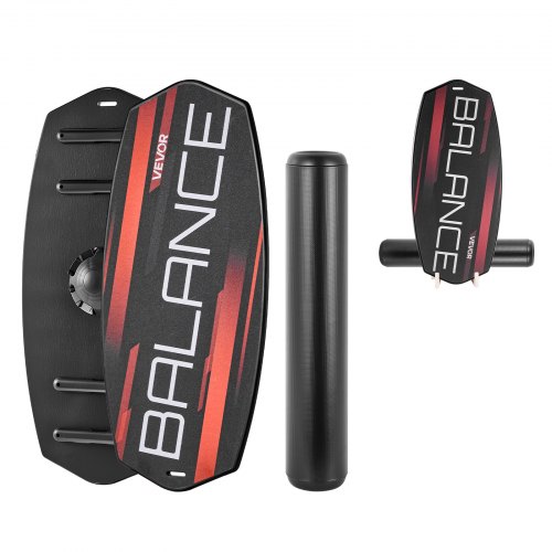 

VEVOR Balance Board Set für Erwachsene (78 cm), Wackelbrett bis 200 kg Belastbar, inkl. Rolle, Magnetstoppern & Ablage, Gleichgewichtstrainer für Surf- & Core-Training, Physiotherapie, Schwarz