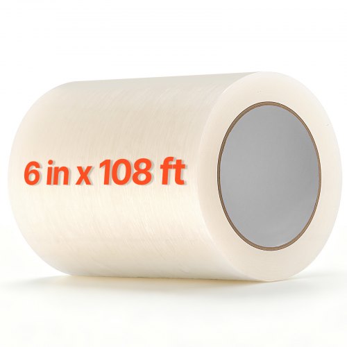 VEVOR Gewächshaus Reparaturband 0,15x32m Folienklebeband 0,15mm Transparent, zum Abdichten von Kunststofffolien & Zeltnähten, zum Reparieren von Löchern, Rissen & Nähten, Wasserdicht & Sonnenbeständig