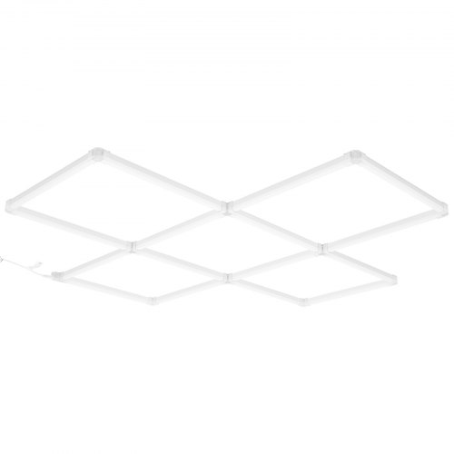 

VEVOR LED-Garagenleuchte, 5-eckig, kaltweiße Werkstatt-Deckenleuchte, 22000 lm, 6500 K, superhelle DIY-Garagenbeleuchtung für Keller, Lager, Auto-Schönheitssalon