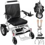 Elektro Rollstuhl Treppensteiger, Elektrisch Faltbar Rollstuhl, Silbrig