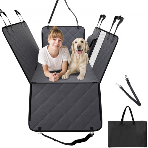 

VEVOR Hundedecke Auto Autoschondecke Hund Rückbank Rücksitz Schutzdecke 137x61cm