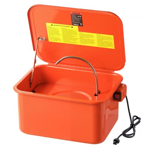 

VEVOR Teilewaschgerät Teilewaschanlage für Autoteile 19 L, 13 L Lösungsmittelkapazität, Teilewaschbecken mit Elektrischer Pumpe für Radlager Zahnräder Vergaser 1,5 L/min Ausstoßmenge Teilewäscher