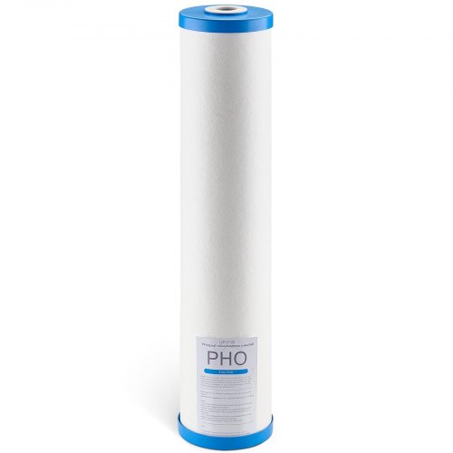

VEVOR Ersatzkartusche für den Wasserfilter für das ganze Haus, 115 x 507 mm Polyphosphat-Kalkinhibitorfilte für Wasserfiltersystem, Kalkschutzfilter reduziert Chlor & schlechten Geschmack & Geruch
