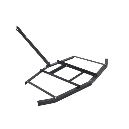 

VEVOR Schleppegge, 167,6 cm breite, Q235 Stahl-Wiesenegge mit verstellbaren Stangen & Bolzenkupplung, Tragkraft bis zu 22,7 kg, Wiesenschleppe für Geländefahrzeuge, UTVs, Garten- & Rasentraktoren