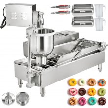 Automatische Donuts Maker Donutmaschine 2-Reihiger-Donutmaker 7L Kommerziell
