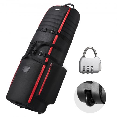 

VEVOR Cartbag Golftasche Golf Tasche Sport Rollbar Golfschläger-Reisetasche