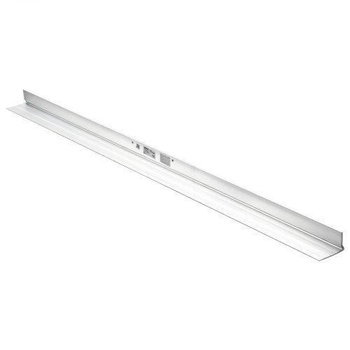 VEVOR 3048mm Glättbohle Estrichkelle aus Aluminiumlegierung Beton Abzieher, 134mm Breite für Große Abdeckung, Ersatzteil für Betonrüttler, Nivelliergerät zum Abziehen Glätten für Straßenbau Bodenebnung