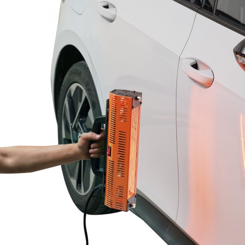 

VEVOR Infrarot-Härtungslampe, 1000 W hohe Leistung, tragbares Auto-Heizlicht zum Aushärten, 2,3 m² große Backfläche, Sprüh-Backkabinenheizungen, Lacktrockner für Reparaturen vor Ort, Motortrocknung