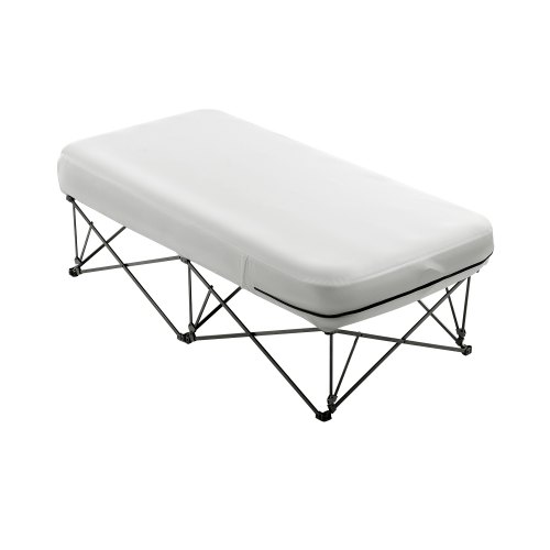 

VEVOR Luftmatratze Twin mit Rahmen, Aufblasbare Matratze für 1 Person mit Pumpe und Rolltasche, max. 136 kg, Schnell Aufblasendes Luftbett für Zuhause, Gäste und Camping, 1880x990x610mm