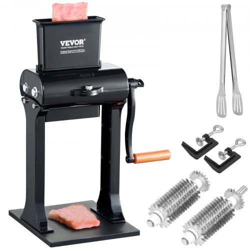 

VEVOR Fleischzartmacher Maschine 445x300x245mm Fleisch Tenderizer Fleischklopfer Klingen aus 420 rostfreiem Stahl Steakklopfer für Hähnchen Rind Schwein Steak Küche Zuhause Restaurant Kochzubehör