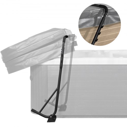 

VEVOR Abdeckungslifter, Spa-Abdeckungslifter, Höhe 80-105 cm, Verstellbar, Beidseitig darunter installiert, Geeignet für Rechteckigen Badewannen, Spa