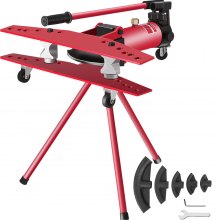 VEVOR Elektrische Rohrbiegemaschine 16 T Rohrbieger Biegegerät Biegemaschine Biegevorrichtung Formenbieger 1/2", 3/4" 1/2", 2"