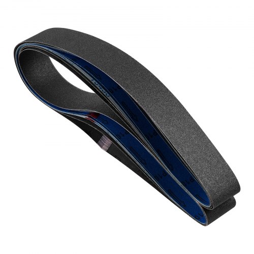 VEVOR Schleifbänder, 50x1830mm, 6 Stk. (120/240/400/600/800/1000 Körnungen), aus Siliziumkarbid, Bandschleifpapier Bandschleifer, für Metallbearbeitung, Verbundwerkstoffe & Kunststoffveredelung