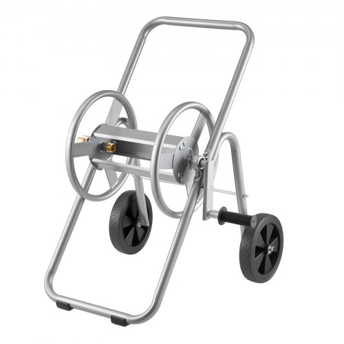 VEVOR Schlauchtrommelwagen, fasst bis zu 1,5 cm x 53 m-Schlauch (Schlauch nicht im Lieferumfang enthalten), Gartenschlauchwagen, mobile Werkzeuge mit Rädern, Außenbepflanzung für Garten, Hof, Rasen