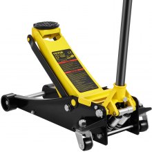 VEVOR Bodenheber, 2,5 Tonnen Low Profile Bodenheber, Robuster Stahl-Rennwagenheber mit Doppelkolben Schnellhebepumpe, Bodenheber Hubbereich 88-495 mm