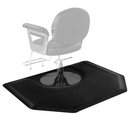 

VEVOR Salonmatte für Friseure, 1225x1505mm, sechseckige Anti-Ermüdungs-Bodenmatte, 13mm dicke Bodenmatte für Friseursalons, leicht zu reinigende PVC-Oberfläche & abgeschrägte Kanten zum Stolpern
