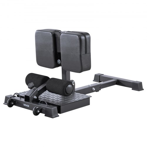 VEVOR Sissy Squat Maschine, multifunktionales Deep Sissy Squat Bench für Beinmuskeltraining, faltbarer Kniebeugentrainer für Rumpf Taille Gesäß, Beintrainingsgerät für Heim-Fitnessstudio
