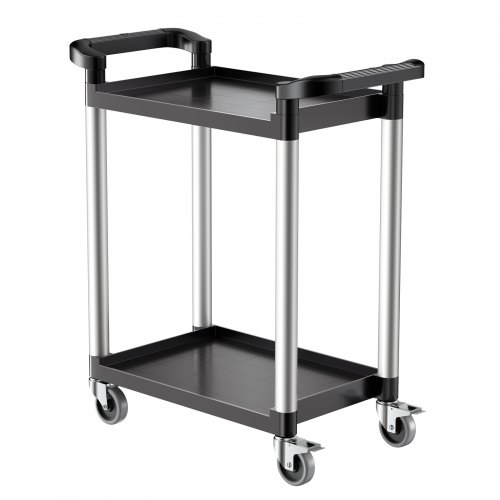 

VEVOR Mehrzweckwagen 136kg 2-stufig Servicewagen Werkzeugwagen 800x410x945mm