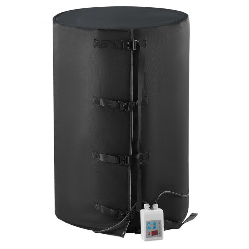 

VEVOR 55Gal Fassheizung 1300W -17,78-62,78°C Einstellbar unabhängiges Thermostat