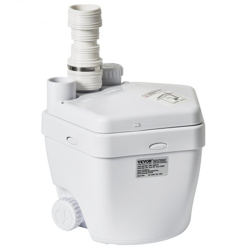 VEVOR Universal-Spülbeckenpumpe, Abflusspumpensystem für Waschbecken, 200 W, 5678 L/h maximale Durchflussrate, 5,49m Hub, 1-1.27cm Auslass, niedriger Abflussauslass, korrosionsbeständig, geräuscharm, für Keller von Villen, Waschmaschinen, Duschräume, vielseitige Spülbecken und Bars TXSSCPSB13HP54XKZV2