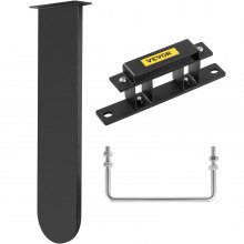 VEVOR Motorsägenhalterung SPCC-Stahl Motorsägenhalter 54,5x13x1,8cm Sägekettenschutz Geeignet für Sägenlänge bis zu ca. 51cm Schwertschutz für Motorsägen von ATVs UTVs Traktoren Fahrzeugen usw.