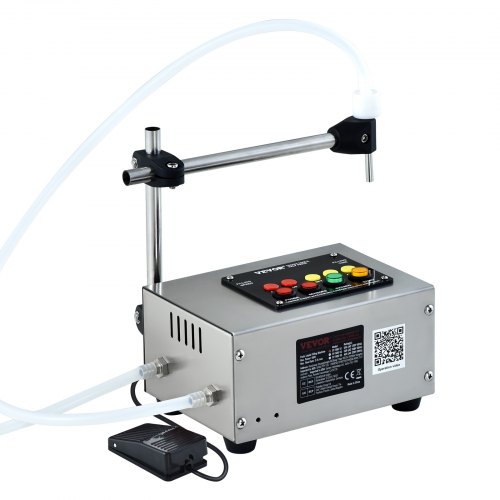 VEVOR folyadéktöltő gép; 10–4000 ml töltési kapacitás; automatikus palacktöltő g...