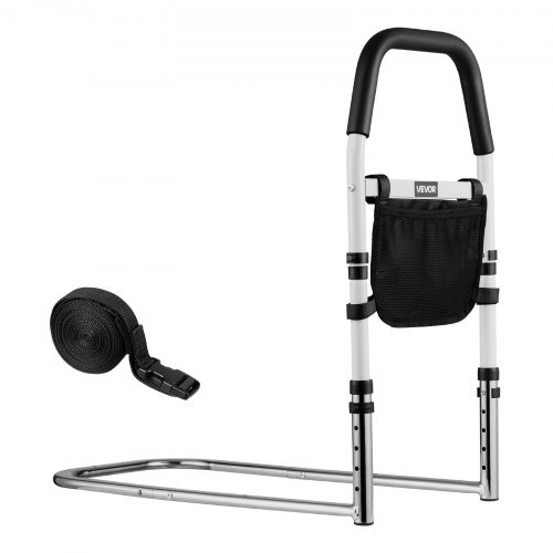 

VEVOR Aufstehhilfe Bett 610x320x63 5mm, Haltegriff mit PU-Handlauf, Rohr-Bettstock, Einstiegshilfe aus Karbonstahl für Senioren & Patienten, passend für Kingsize-, Queensize-, Full- & Twin-Betten