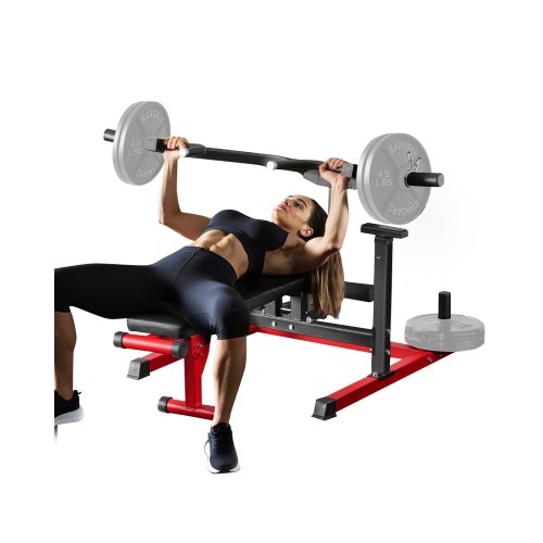 VEVOR Brust Maschine Verstellbare Bankdrücken Flache Schrägbank Fitnessstudio