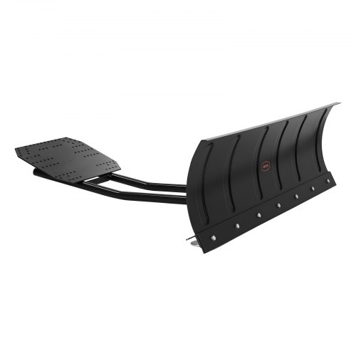 VEVOR Schneeschild, 1220x385 mm Universal-Schneepflug, Höhe & Links-Rechts verstellbar, Räumschild, Stahl-Schneeschieber, 3 Montageoptionen, zur Schneeräumung, für die meisten ATVs & UTVs
