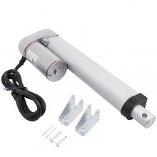 VEVOR Hub Linearantrieb12 V DC, Linearaktuator 900 N Kraft Elektrischer Linearaktuator 150 mm, Aufzug Hub-Hub für Gerade, Elektrozylinder, Spindelantrieb, Hubzylinder, Elektrisch Motor Halterung 3 A