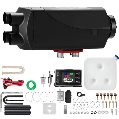 VEVOR Diesel Lufterhitzer 5-8KW, Luft Diesel Heizung 12V, Air Standheizung 39x11,5x14,5cm, Diesel standheizung, Air Diesel Heizung, zum Heizen der Fahrerkabine von Autos Bussen Wohnmobilen
