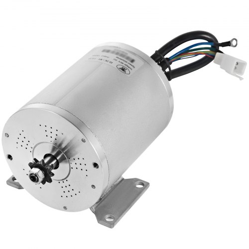 

VEVOR Gleichstrommotor 48V Elektrischer Bürstenloser Gleichstrommotor 1800W Bürstenloser Elektromotor