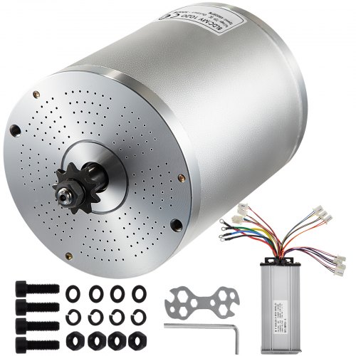VEVOR 72V Bürstenloser Gleichstrommotor Elektromotor 4900 U Go-Kart Motor 30000W für Elektrisch Fahrrad usw.