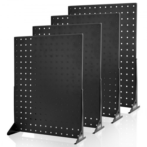 VEVOR 4x Stecktafel Displayständer 440x330x114mm Präsentationsständer Schwarz