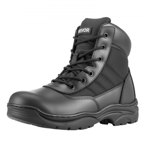 

VEVOR Arbeitsstiefel für Herren, 152,4 mm Kampf- und Wanderstiefel, leichte, atmungsaktive und Motorradstiefel, Einsatzstiefel für Sicherheit im Bergsteigen im Freien, US-Größe 10