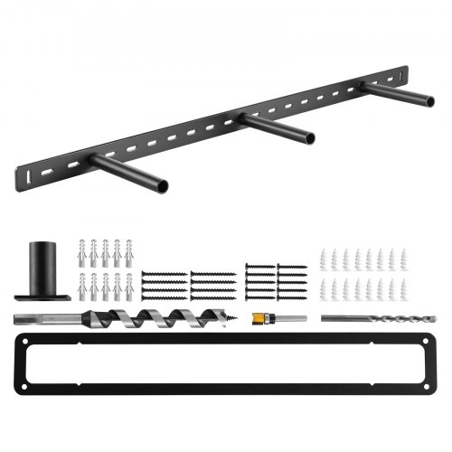 

VEVOR Regalhalterung, 1 Stk., Schwerlast Regalhalter 86 kg Tragkraft, Regalträger 863,6x157,4x38,1 mm, für versteckte Regale, unsichtbare Halterung für schwebende Regale zur Wandmontage