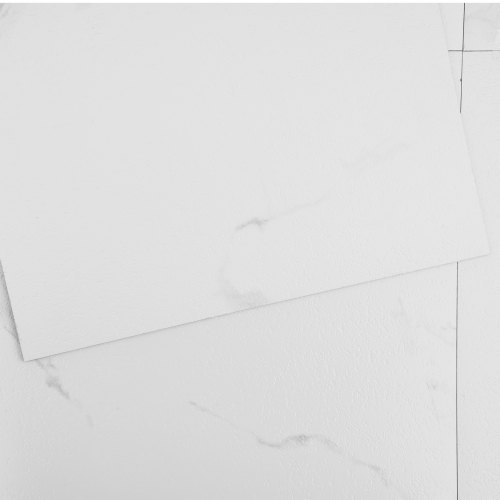 

VEVOR Selbstklebende Vinyl-Bodenfliesen, 30,5 x 30,5 cm, 50 Stk., 1,5 mm dick, zum Abziehen und Aufkleben, weiße Marmorstruktur, DIY-Bodenbelag für Küche, Esszimmer, Schlafzimmer und Badezimmer