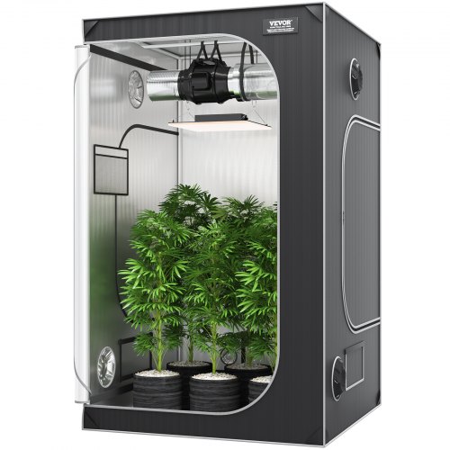 

VEVOR Grow-Zelt, 48 x 48 x 80 Zoll, Indoor-Growzelt, hydroponische Fenstertür-Ablage